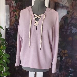 Project T - Bali Top - Lace up - Size M